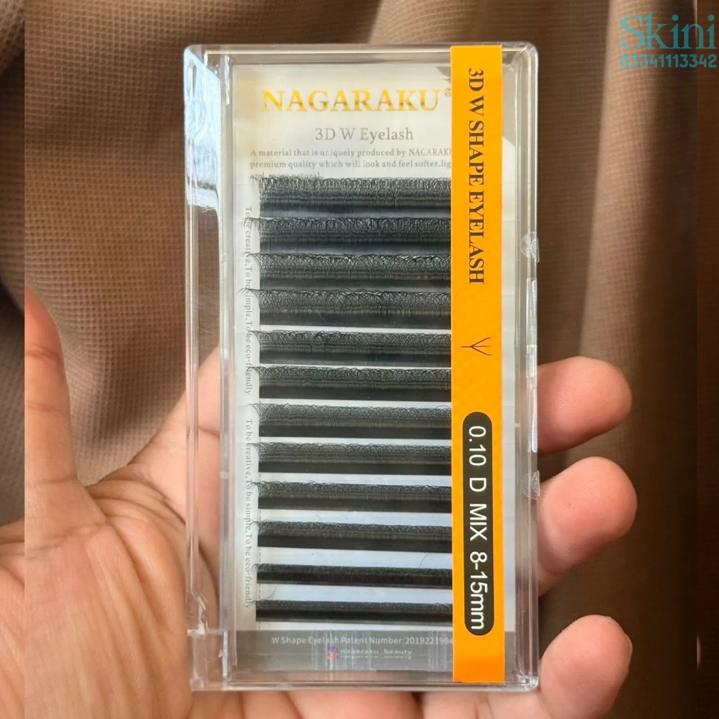 Nagaraku Mix Racks 8–15mm – YY, 3D W & 5D W Lashes (In Pakistan) 3D W Mix 8-15mm