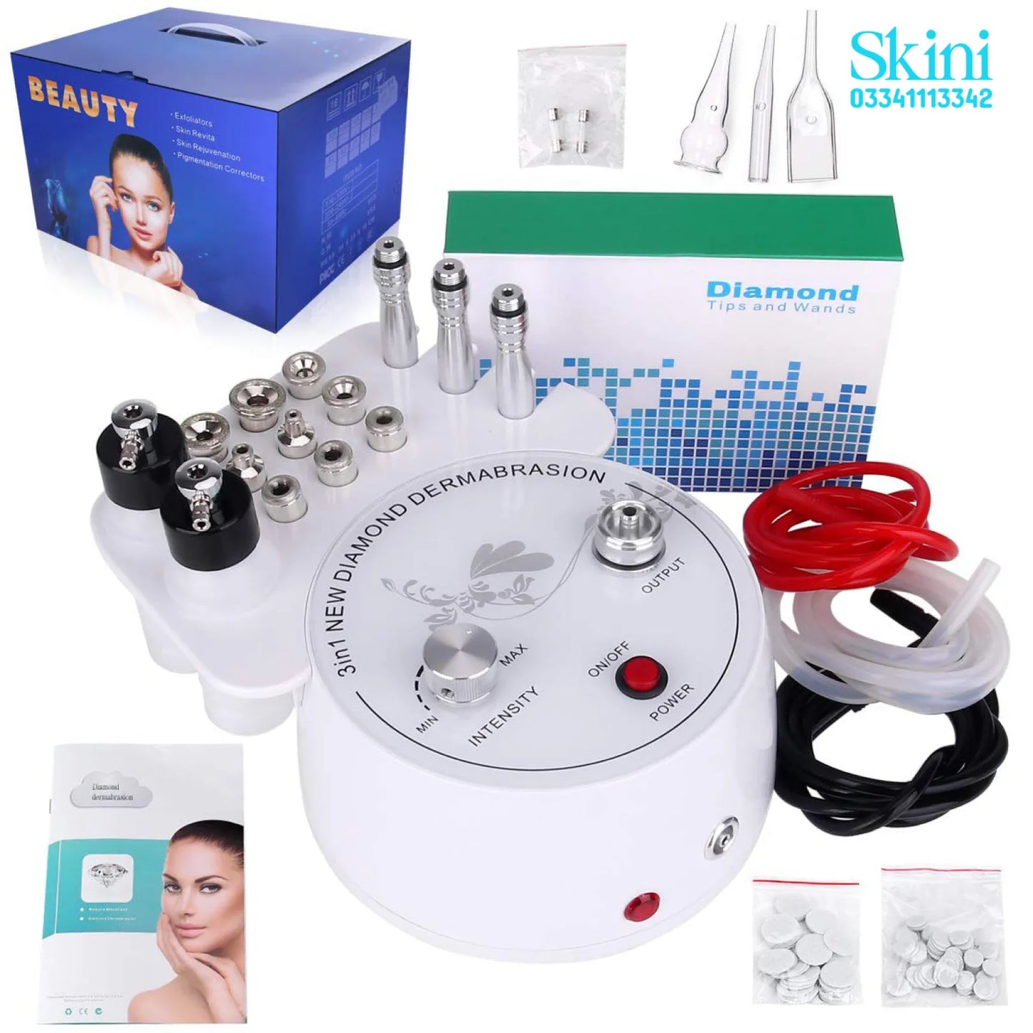 3 in 1 Diamond Dermabrasion Machine