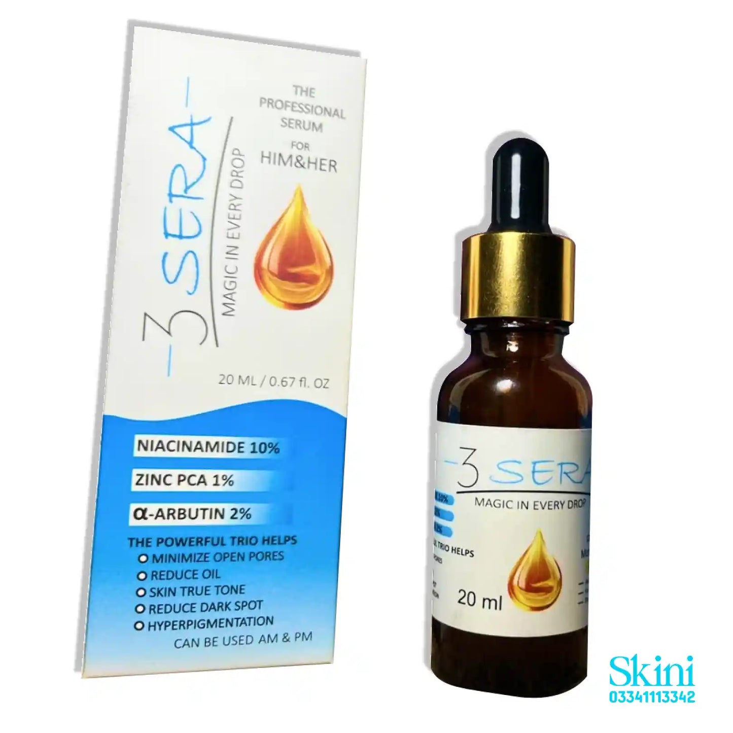 3 SERA Serum for Him & Her