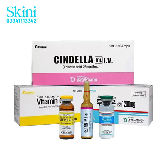 Cindella - Vitamin C - Luthione 1200mg Korean Whitening injection