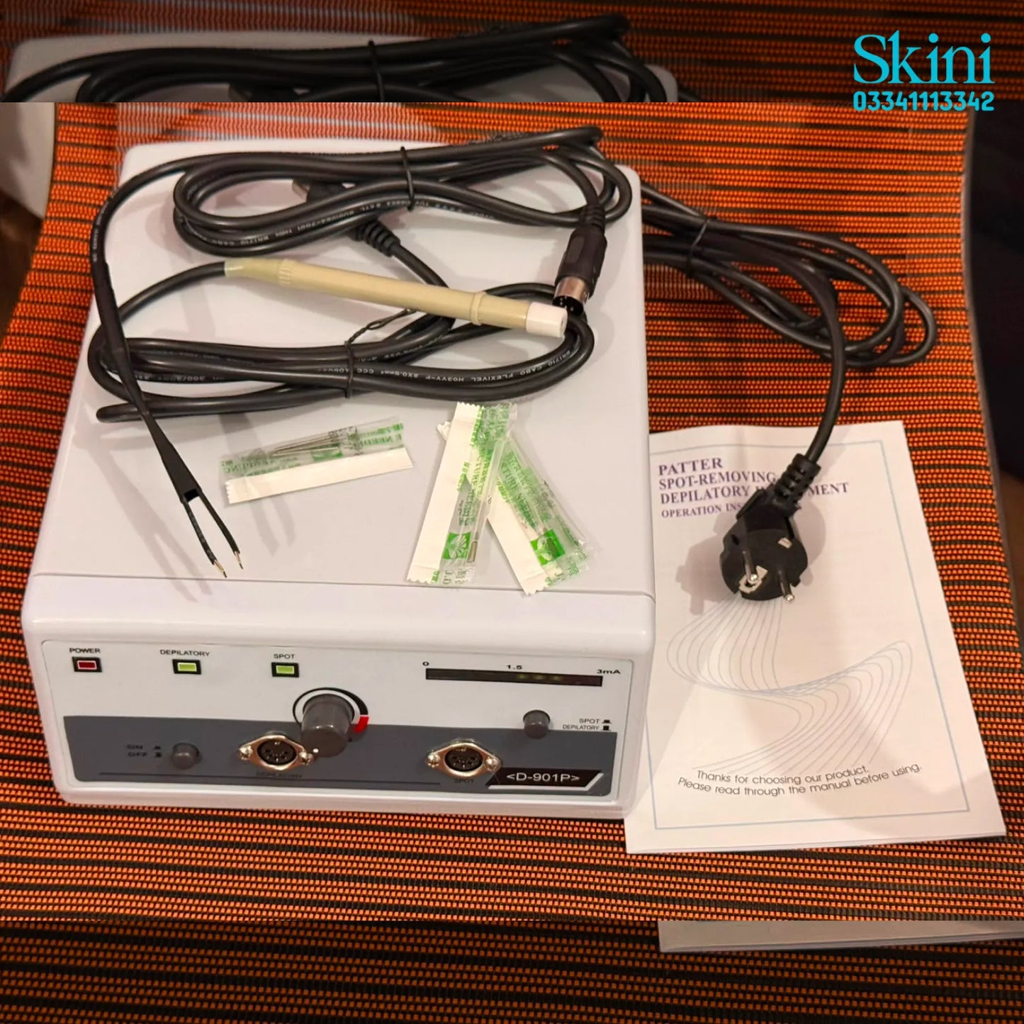 Patter D-901P White Hair Removal Electrolysis Machine in Pakistan