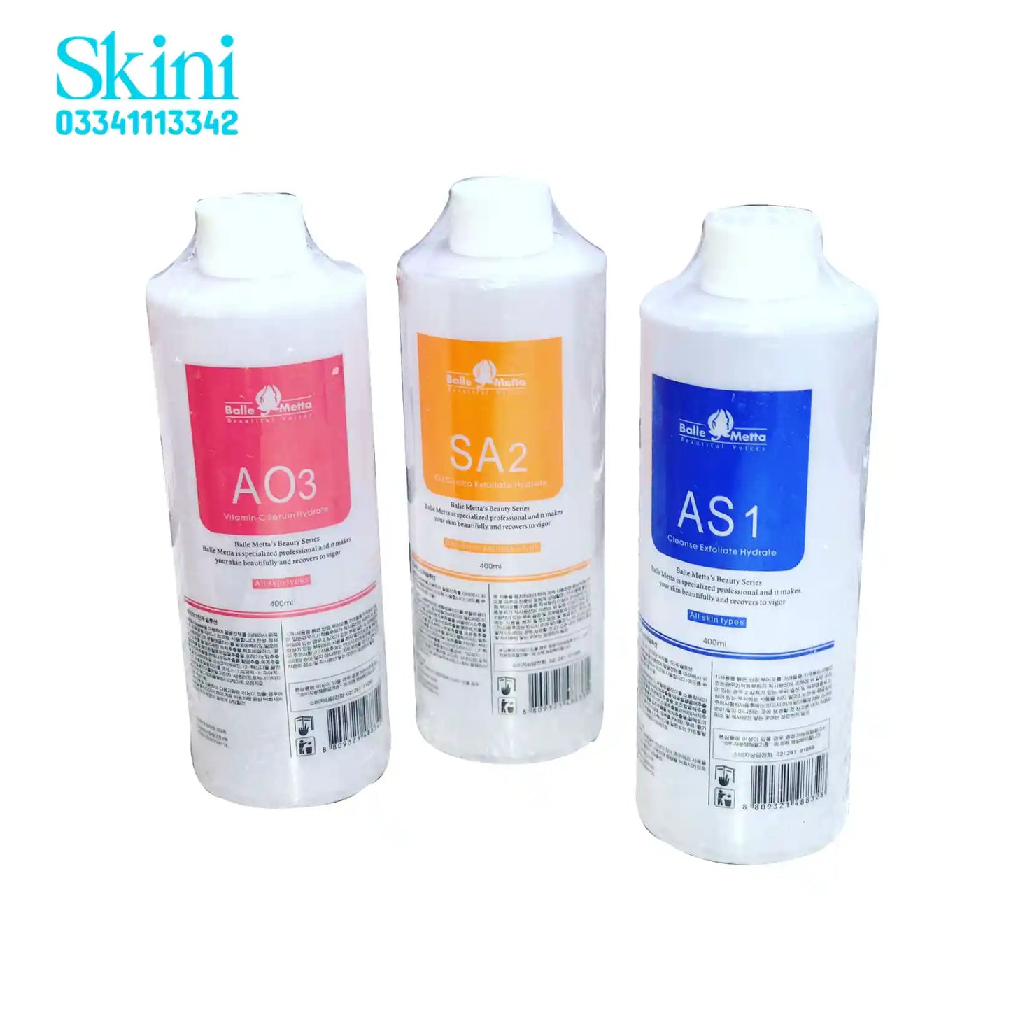 Hydra Facial Machine Serums Set