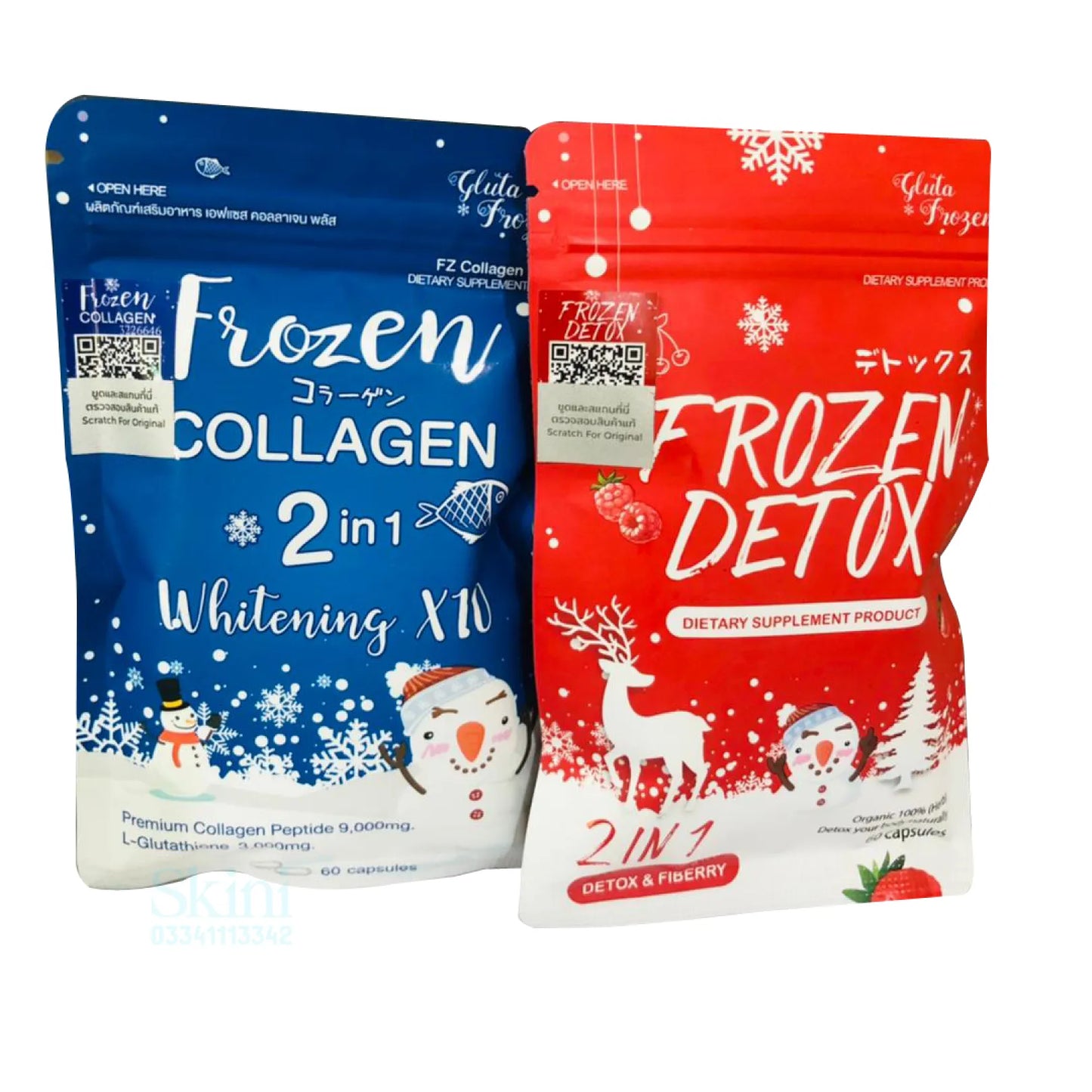 Korean Frozen Collagen 2 in 1 - 10 x Whitening