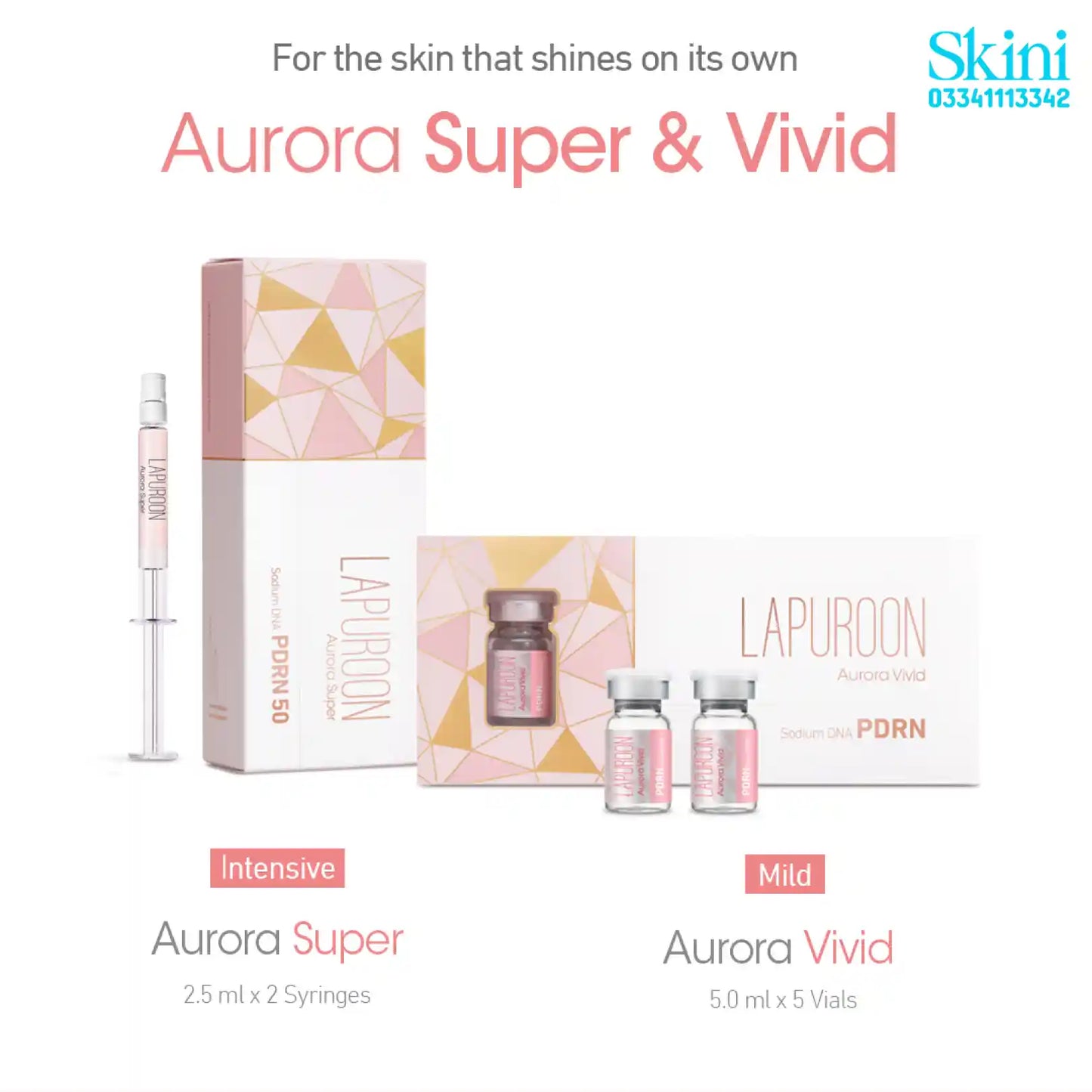 Lapuroon Aurora Super & Vivid – PDRN Skin Rejuvenation