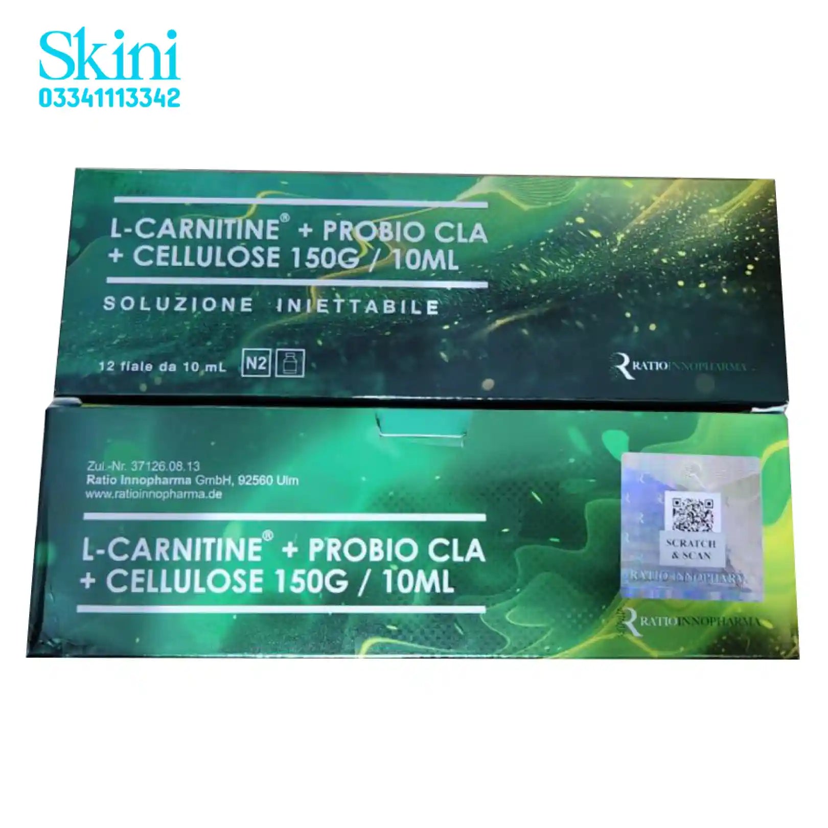L-Carnitine + Probio CLA 150G Injectable | Fat Burner Vials Skini L-Carnitine + Probio CLA 150G Injectable | Fat Burner Vials Skini
