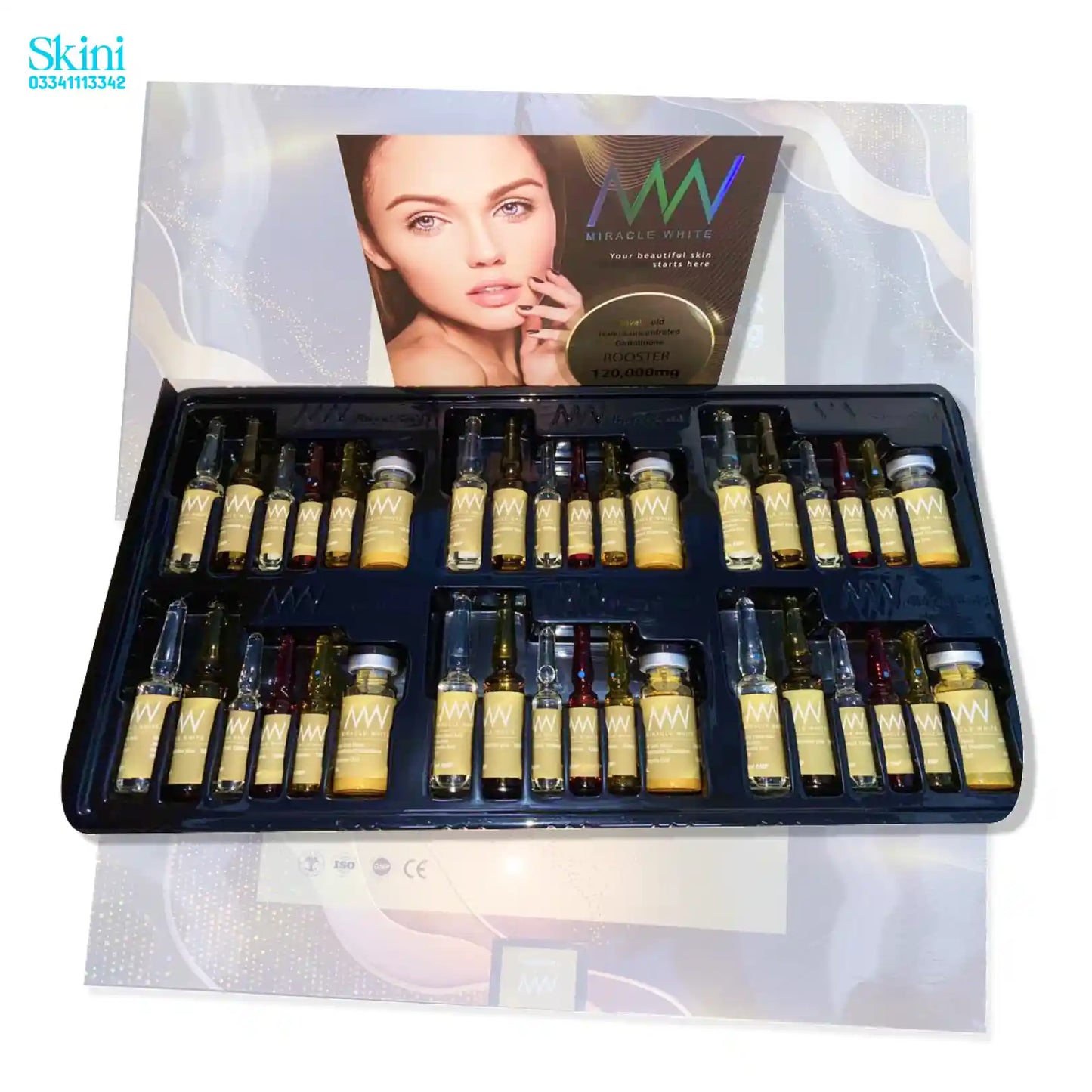 Miracle White 120,000mg Whitening & Anti-Aging Solution