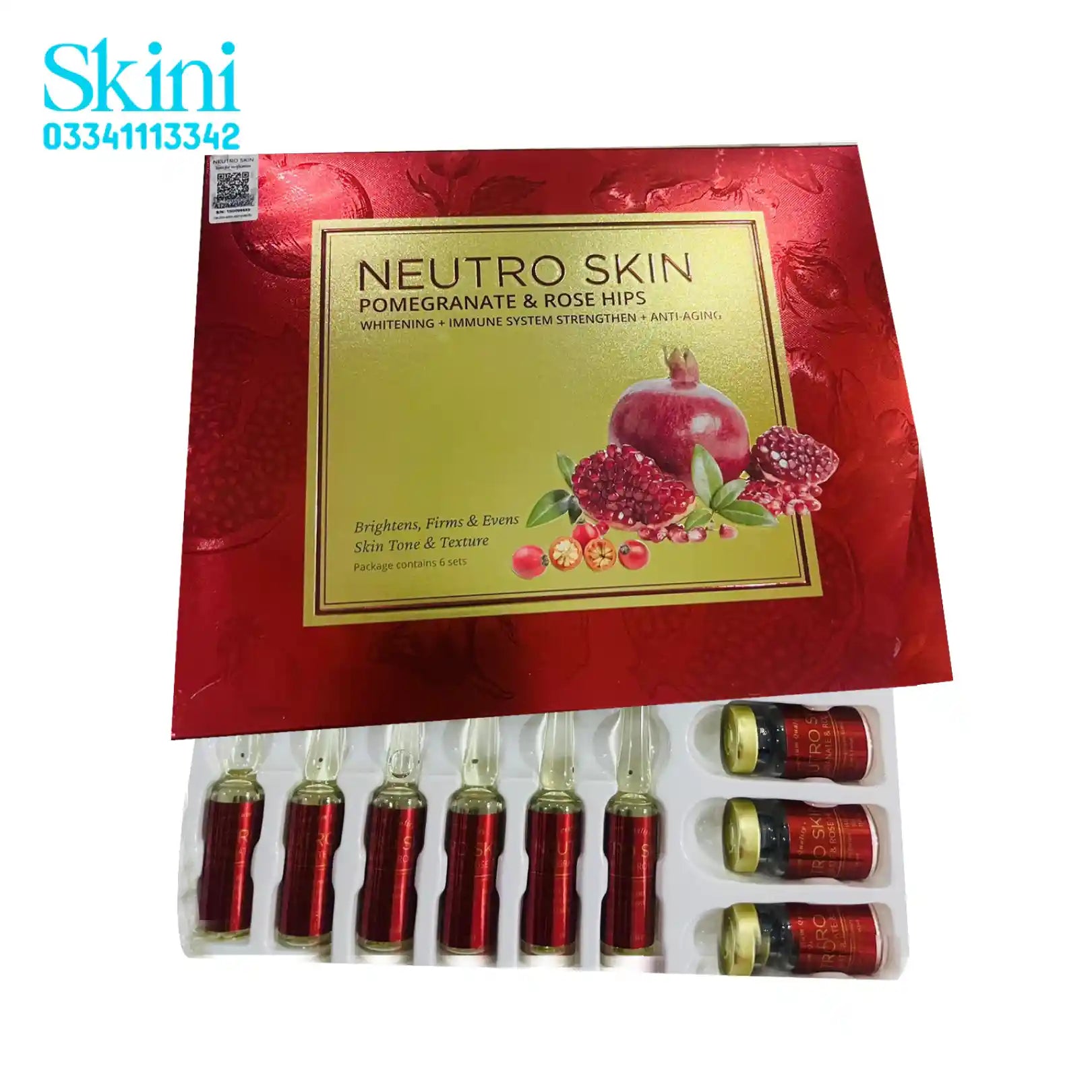 neutro skin pomegranate glutathione injections Neutro Skin Pomegranate - Skin Whitening Injections Lahore