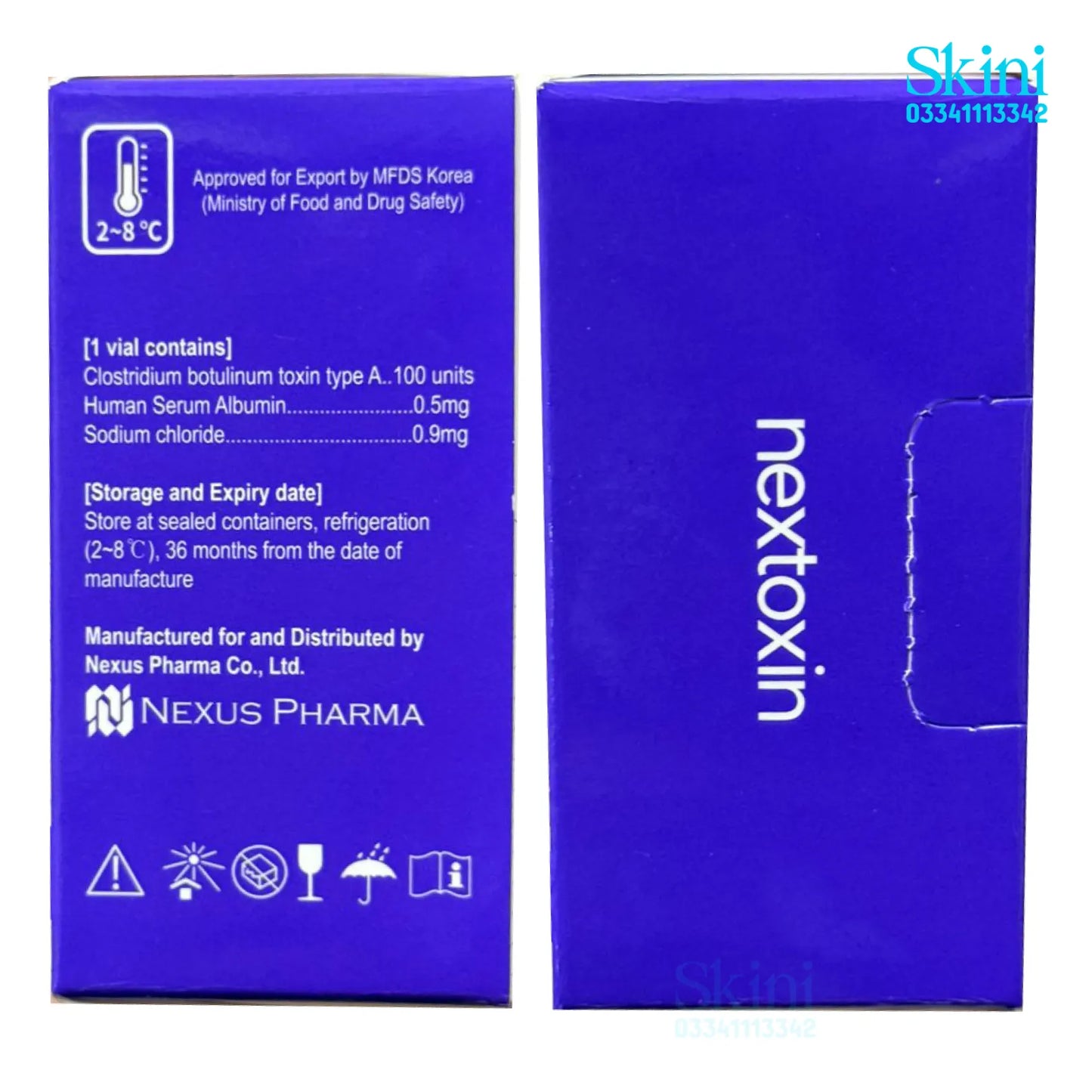 Nextoxin 100 Units Botulinum Toxin Type A