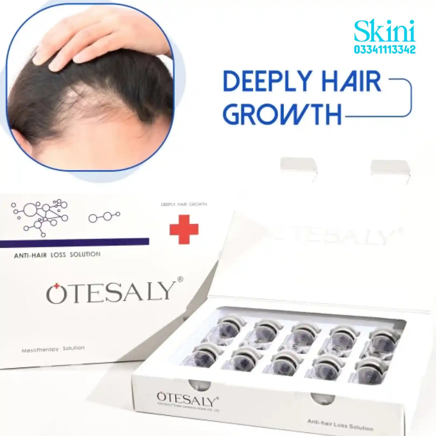 Otesaly Meso Serums - Skin Whitening & Hair Loss Meso Serum
