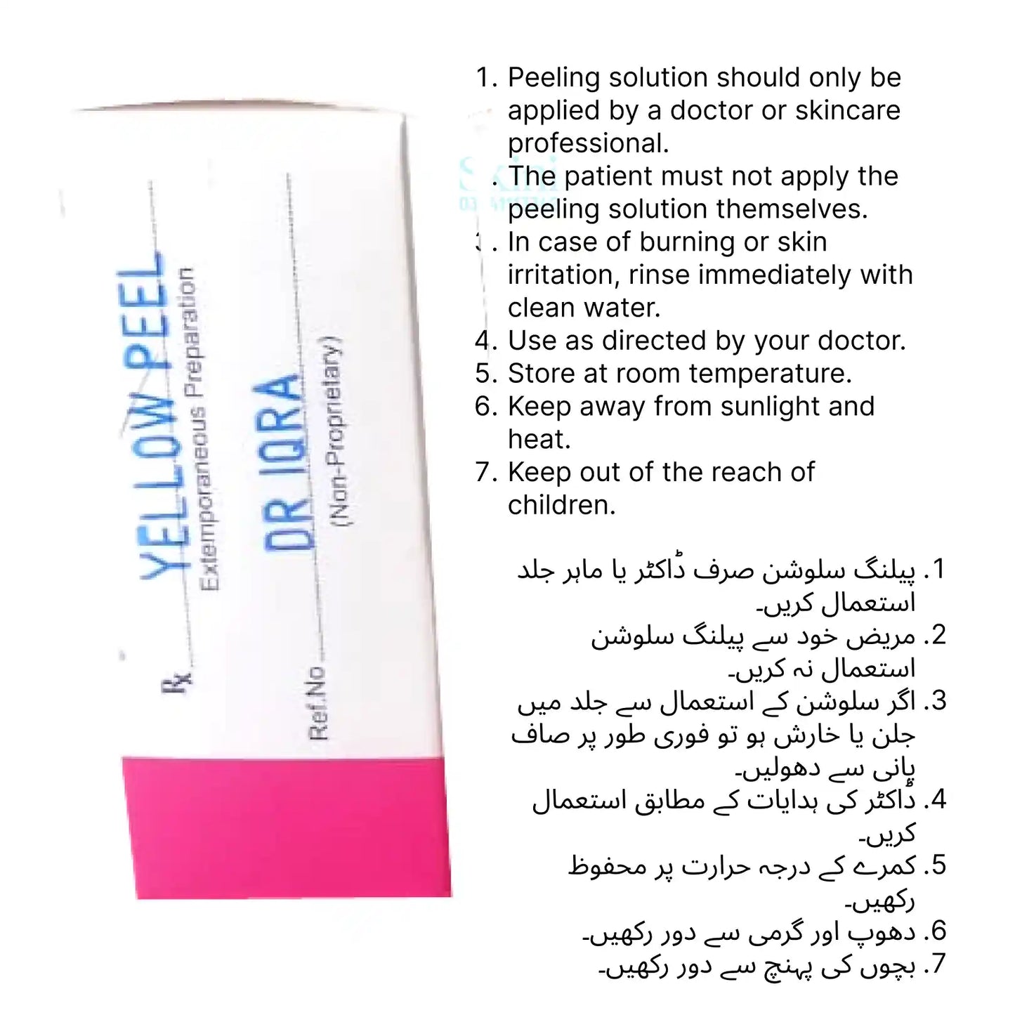 Yellow Peeling solution 30ml