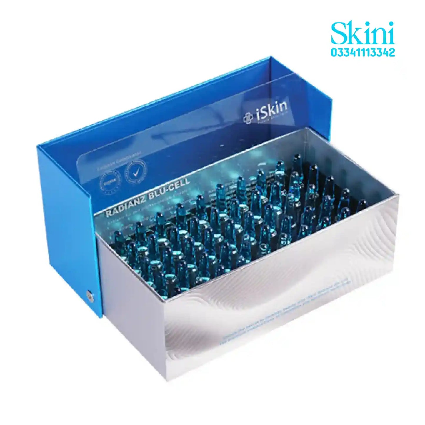 iSkin Radianz Blu Cell With NAD+ Glutathione Injections