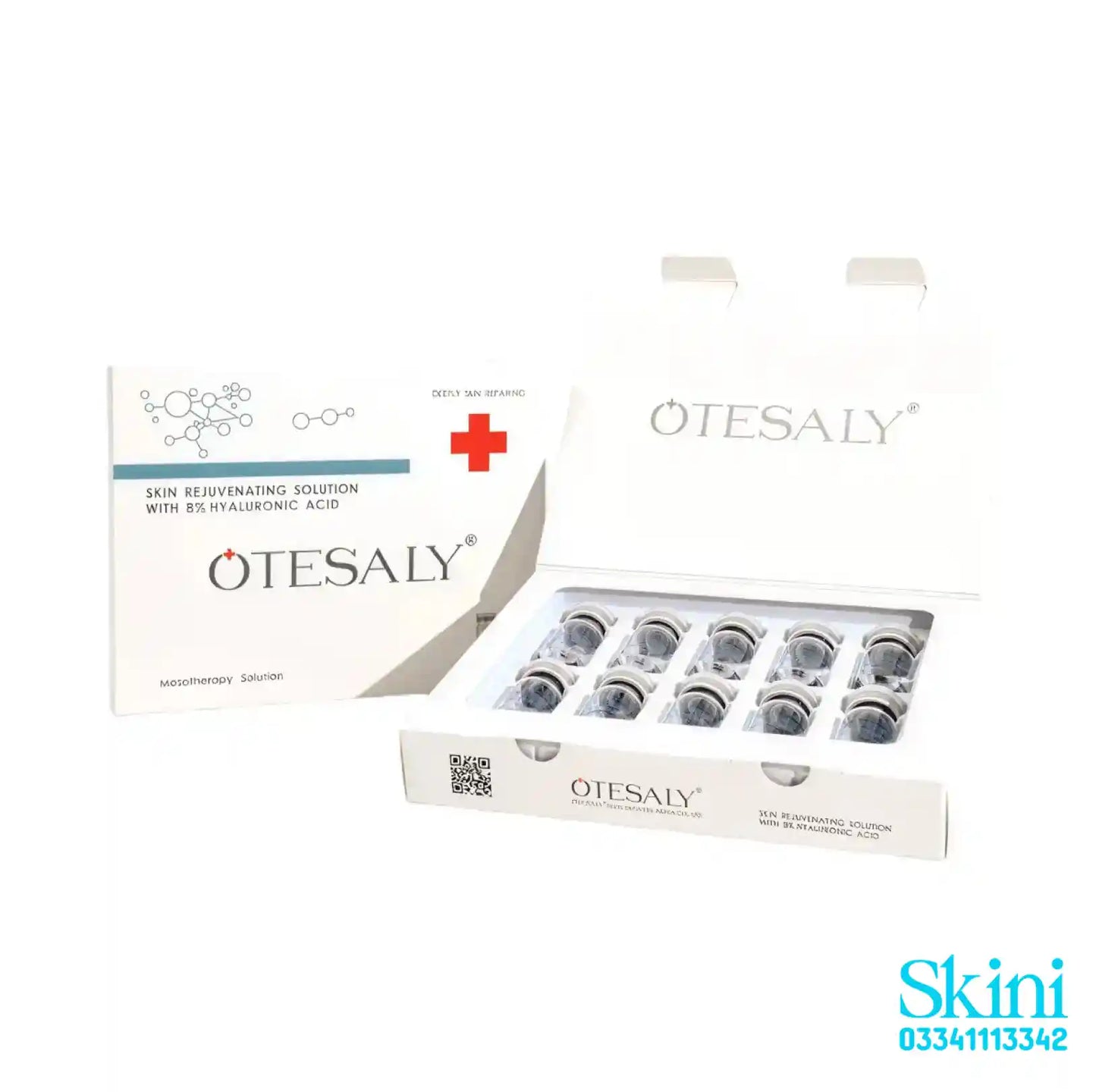 Otesaly Skin Rejuvenating Solution with 8% Hyaluronic Acid 10 Vials (Full Box)