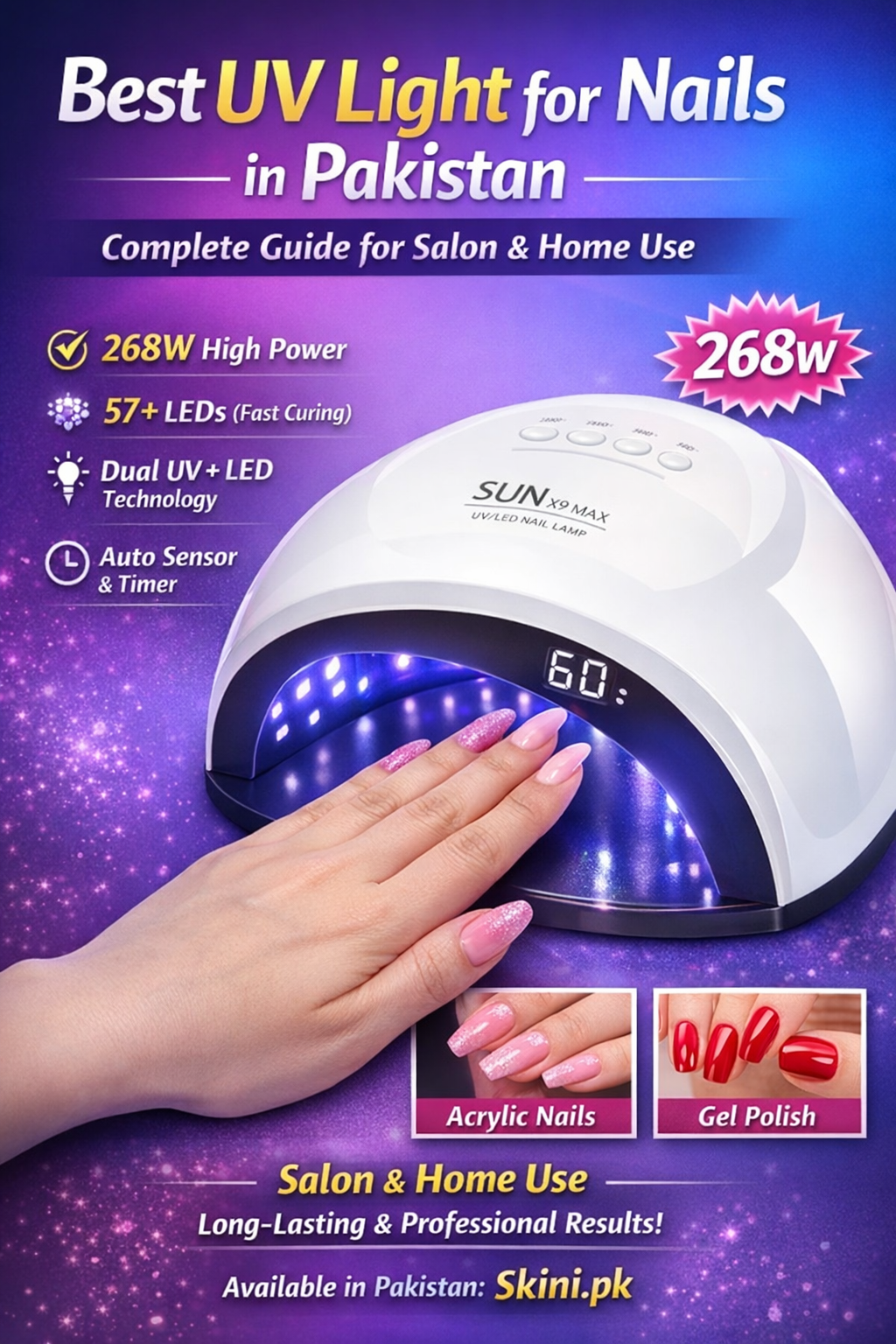 Best UV Light for Nails in Pakistan – Complete Guide for Salon &amp; Home Use