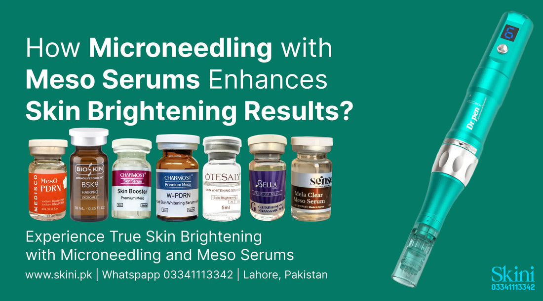 How Microneedling with Meso Serums Enhances Skin Brightening Results?