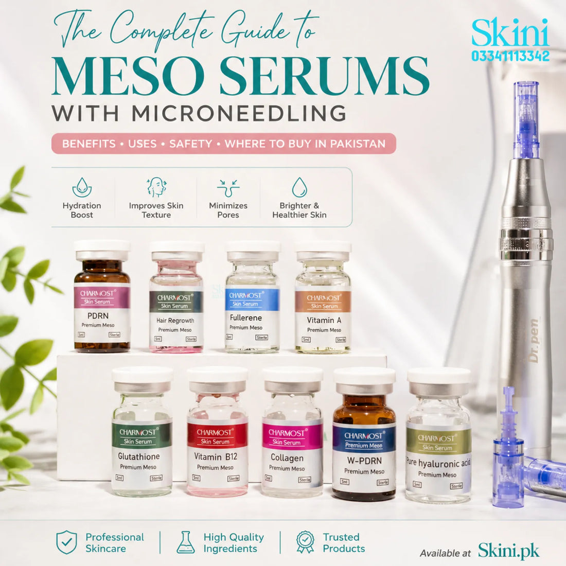 Professional-Grade Meso Serums for Microneedling in Pakistan