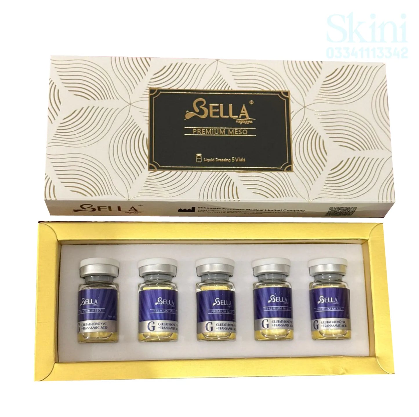 Bella Premium Meso Glutathione + Vitamin C + Transamic Acid