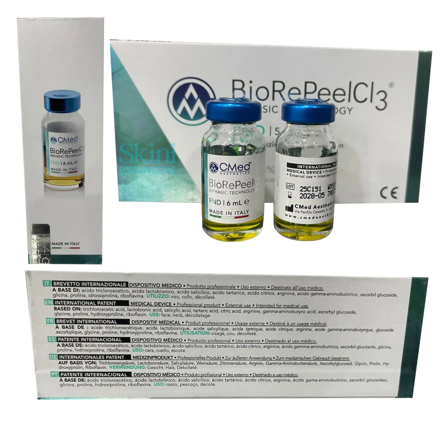 Bio Re Peel BioRePeelCL3 FND made in Italy