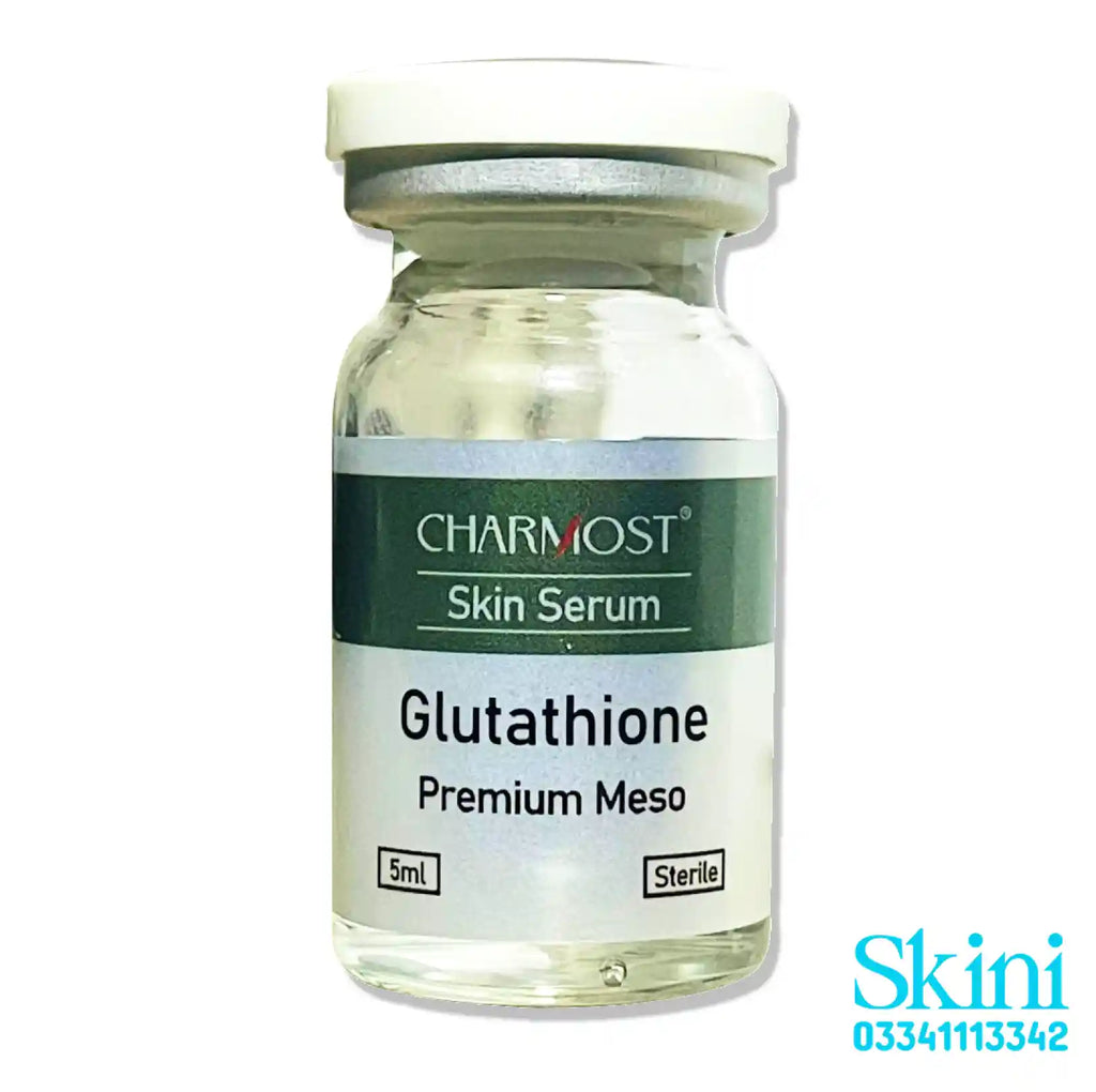 glutathione meso Charmost Serum more noticeable brightening and THRU Glow | Japanese Daily eye cream for hydration Bundle:4 Boxes