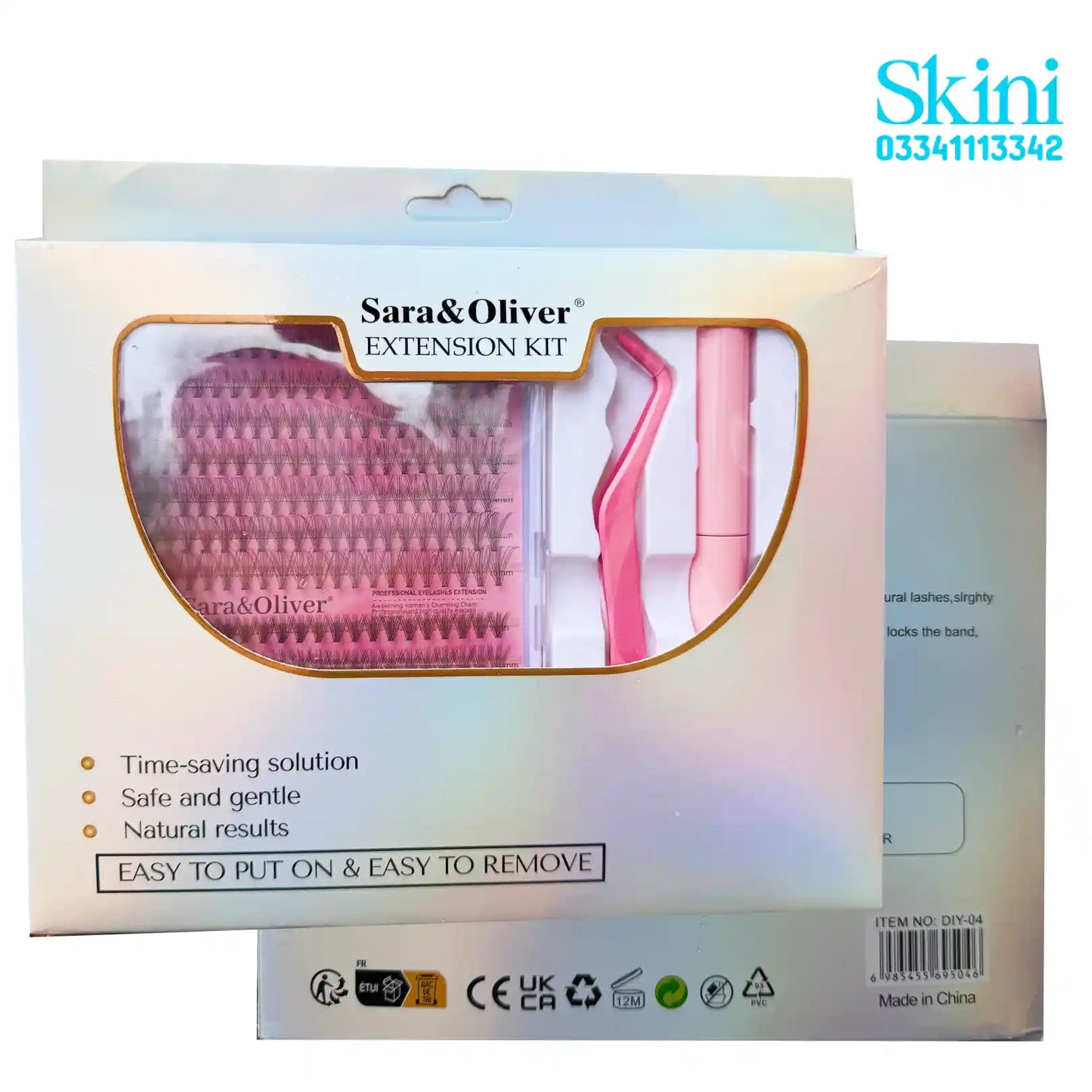 Cluster Lashes Mix Lash Rack with Glue