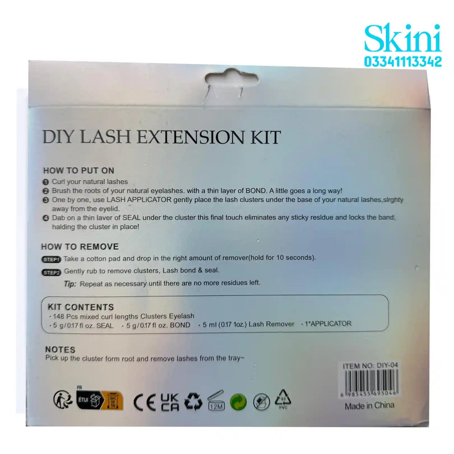 Cluster Lashes Mix Lash Rack with Glue