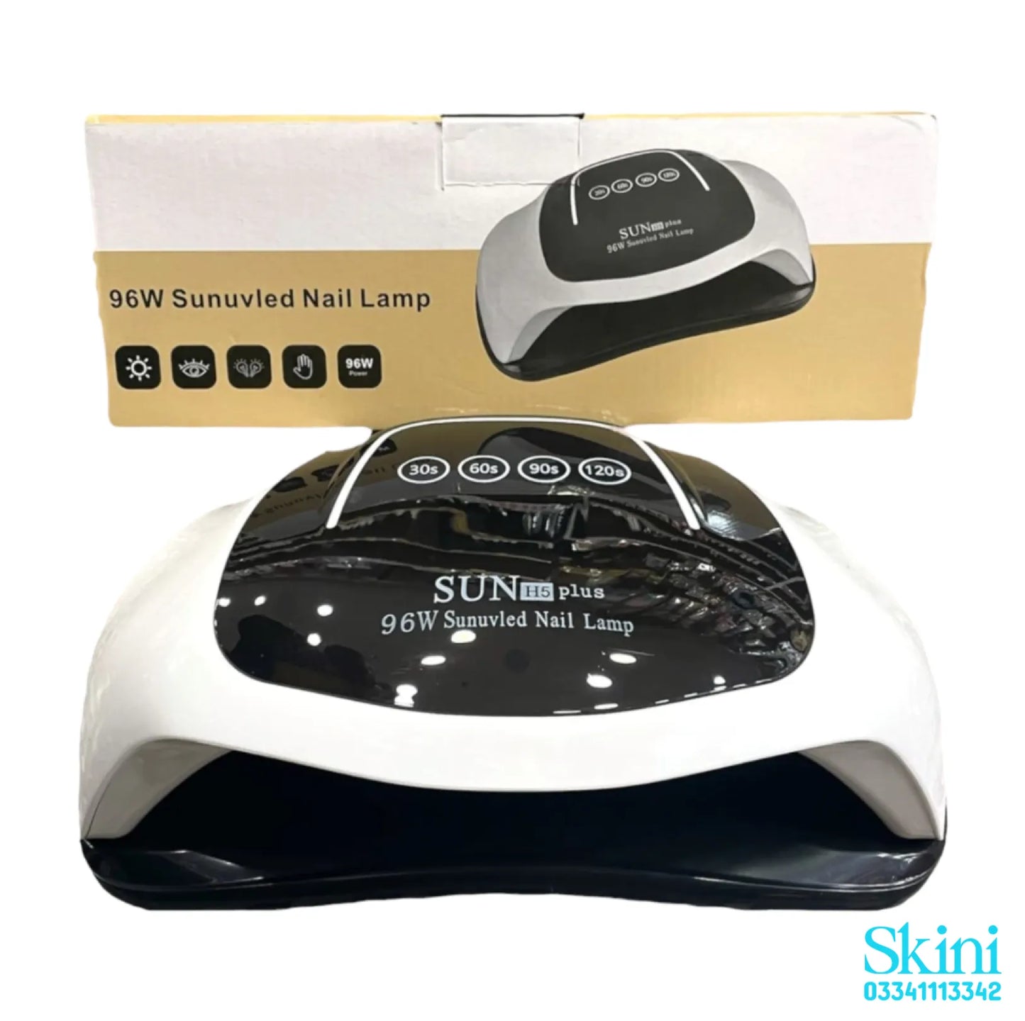 UV Light Nail Lamp Big size for 2 Hands