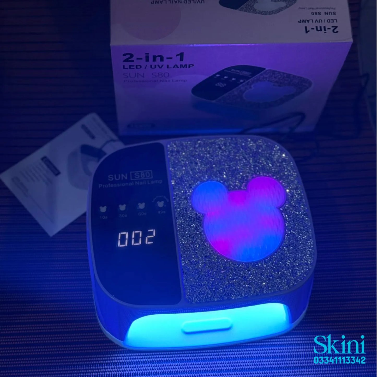 Fancy UV Light 2 in 1 LED UV Lamp SUN S80