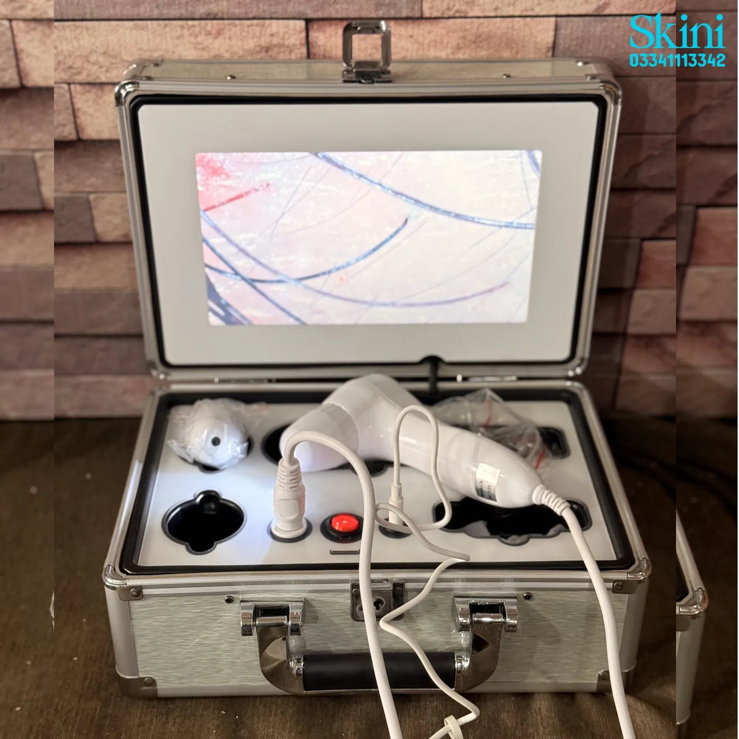 Skin & Hair Analyzer with Display Box