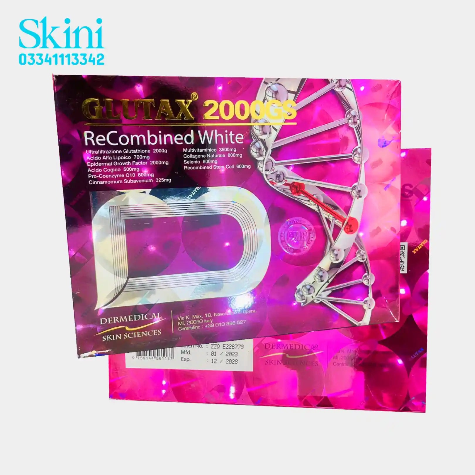 GLUTAX 2000MG Whitening Injection Kit In Pakistan Skini GLUTAX 2000MG Whitening Injection Kit In Pakistan Skini