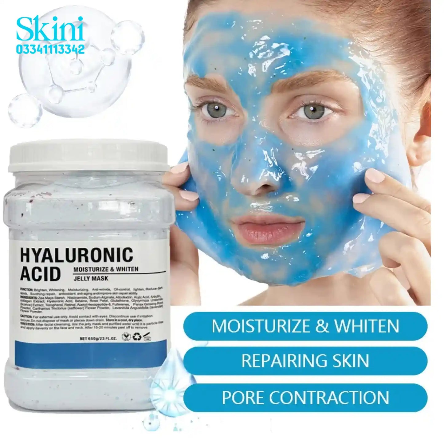 Hyaluronic Acid Jelly Mask Jar 650g