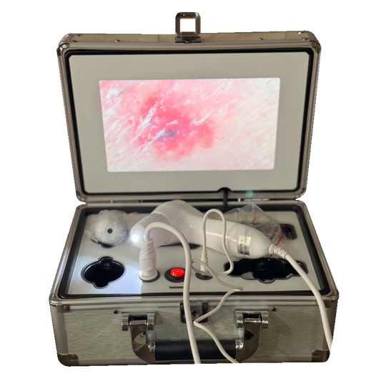 Skin & Hair Analyzer with Display Box