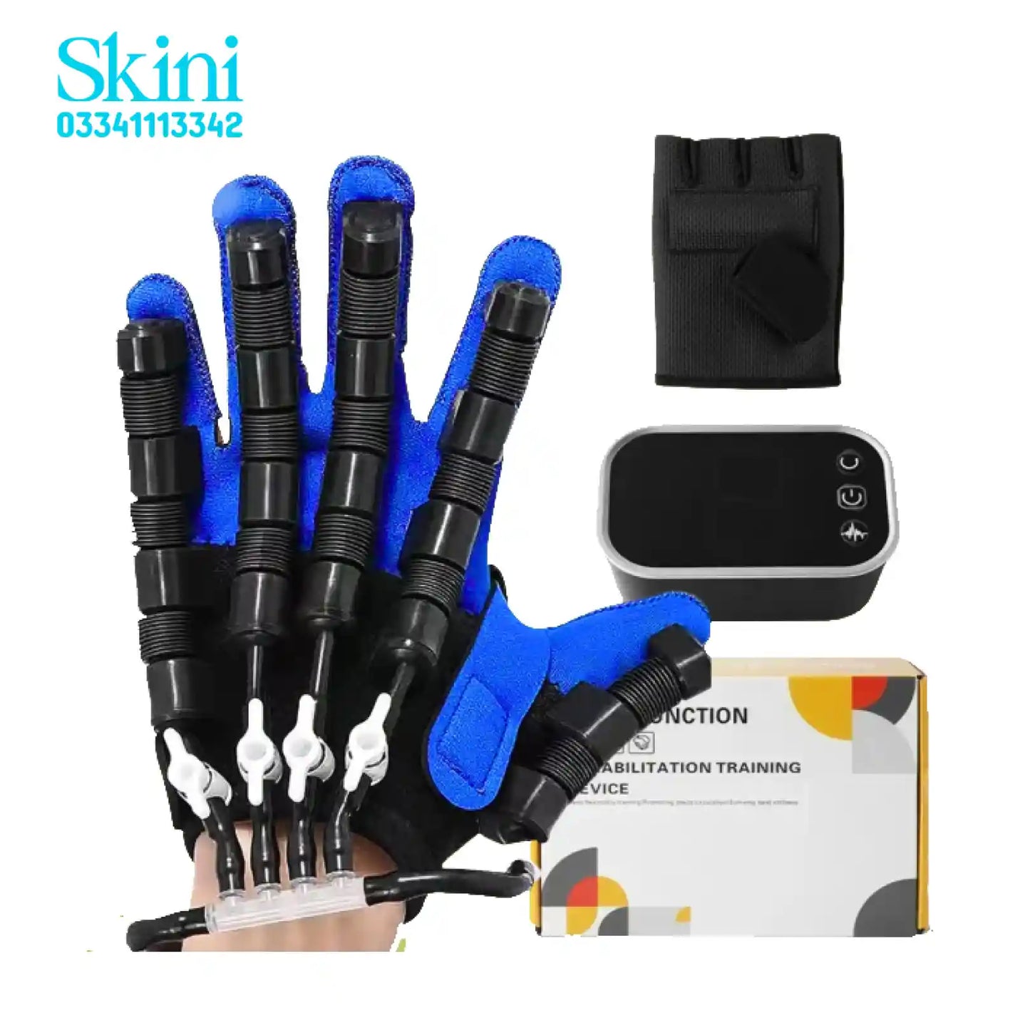 Hand Rehabilitation Robotic Glove Device Left Hand