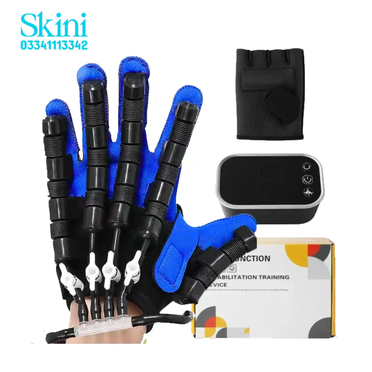 Hand Rehabilitation Robotic Glove Device Left Hand