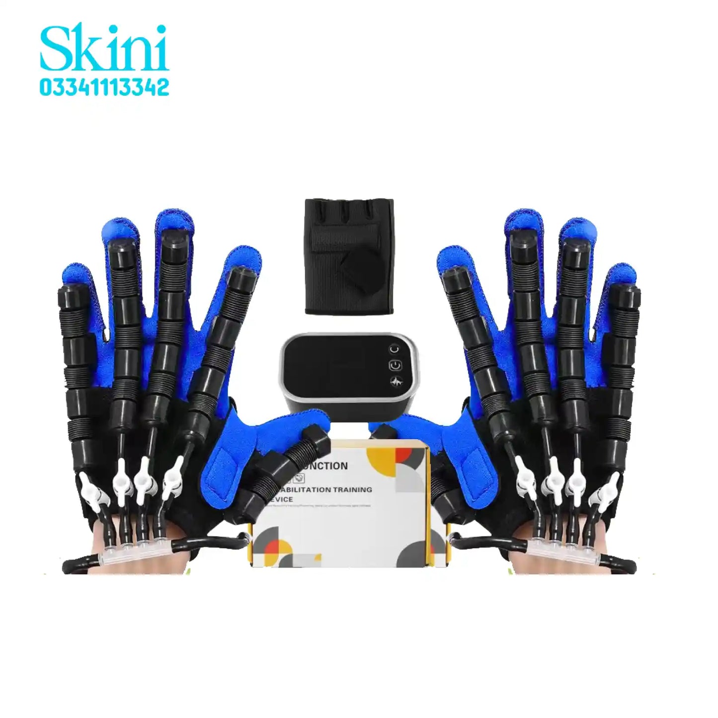 Hand Rehabilitation Robotic Glove Device Both hands