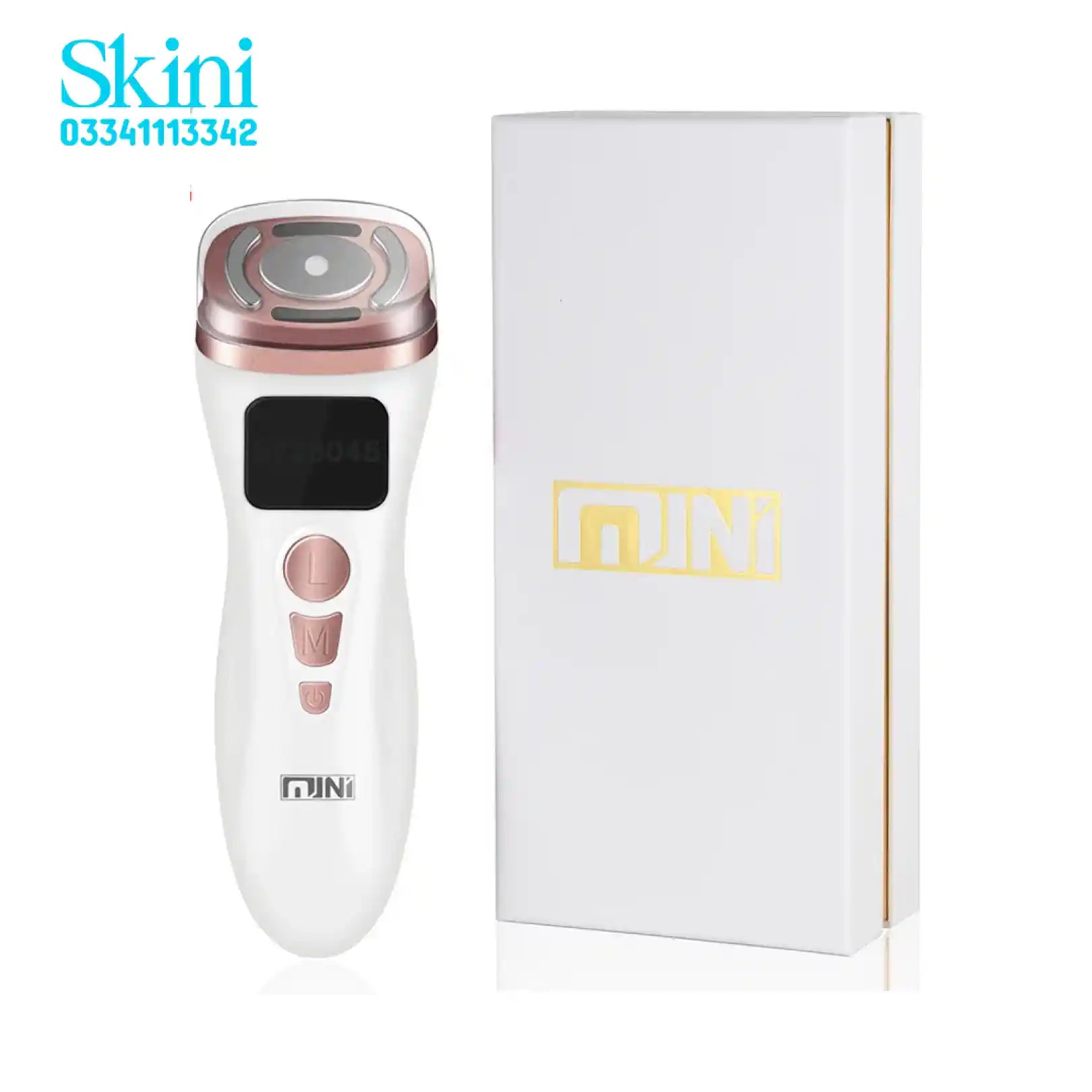 Portable Mini HIFU Machine with EMS, RF, and HIFU