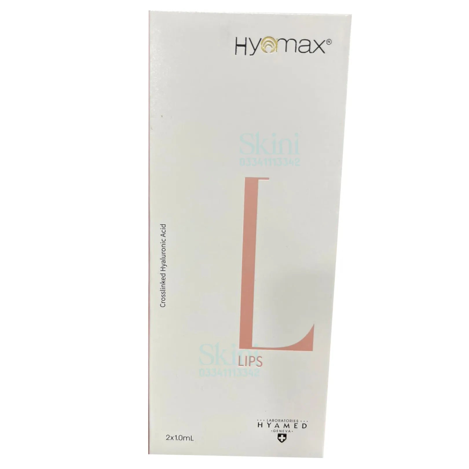 Hyamax Lips Filler 25mg/mL – Crosslinked Hyaluronic Acid - Made in Switzerland