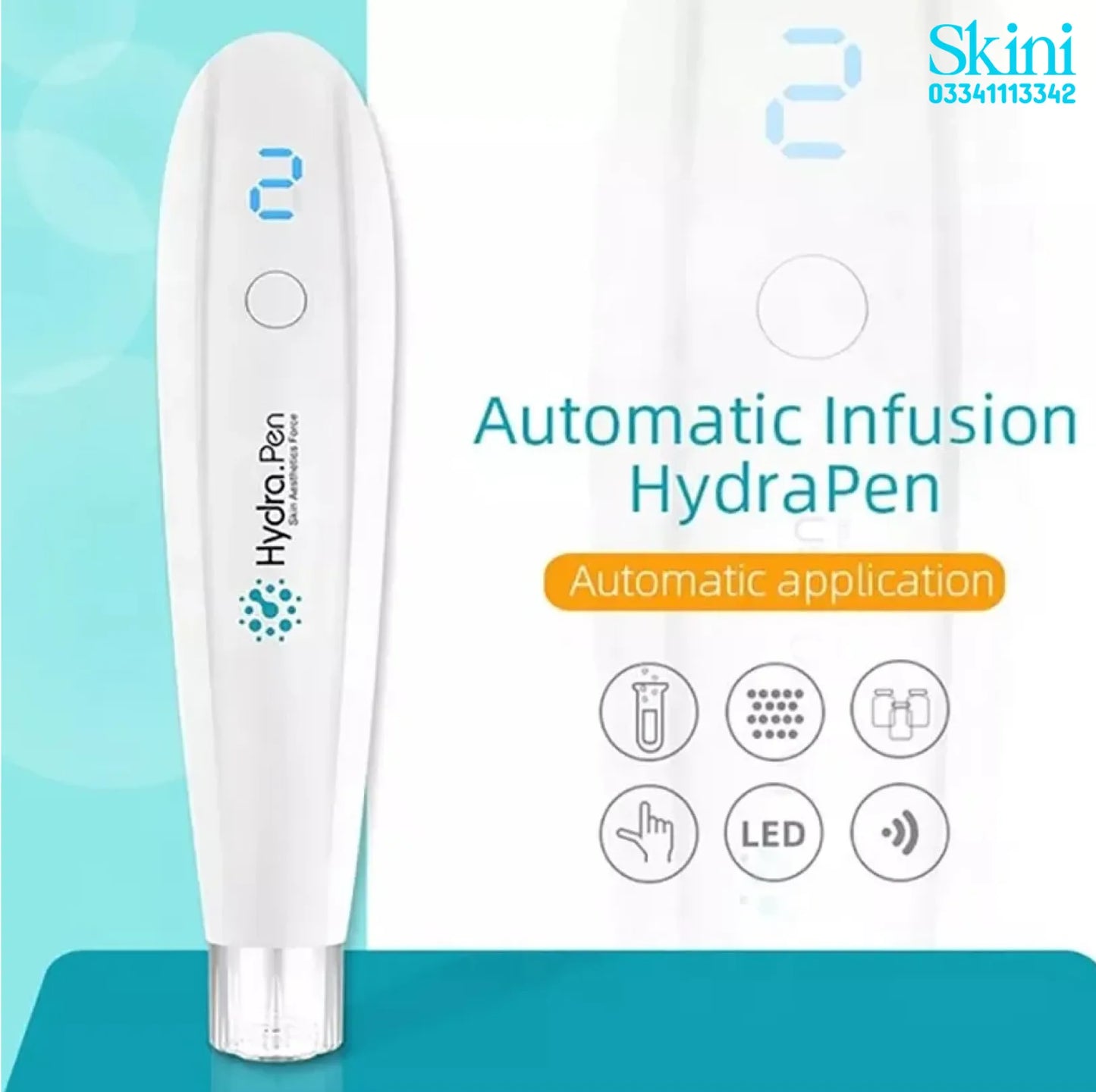Hydra Pen H2 – Automatic Serum Infusion Microneedling Device