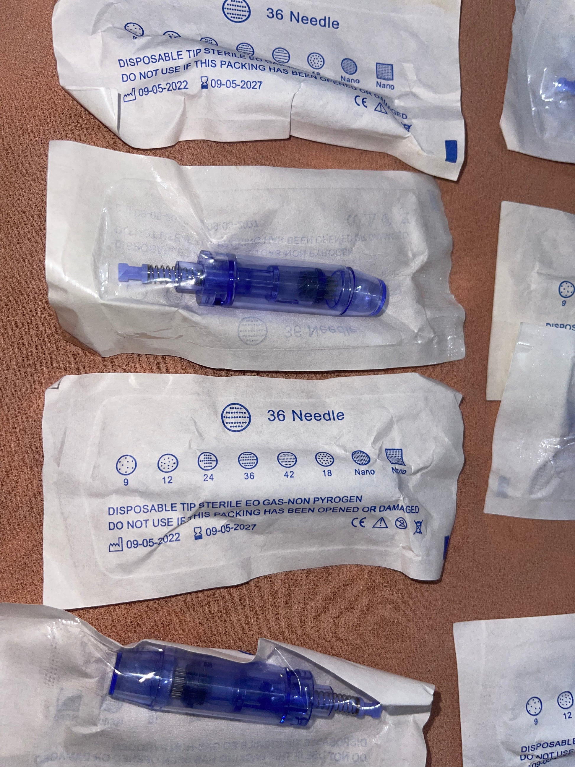 Dr pen Aw1 cartridges (36 pin, 12 Pin, Nano, 1 pin)