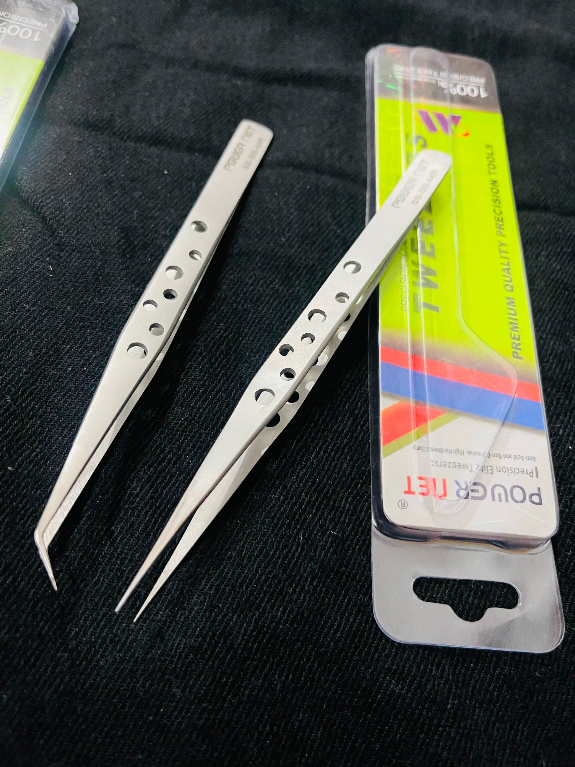 Eyelash Extension Tweezers Set