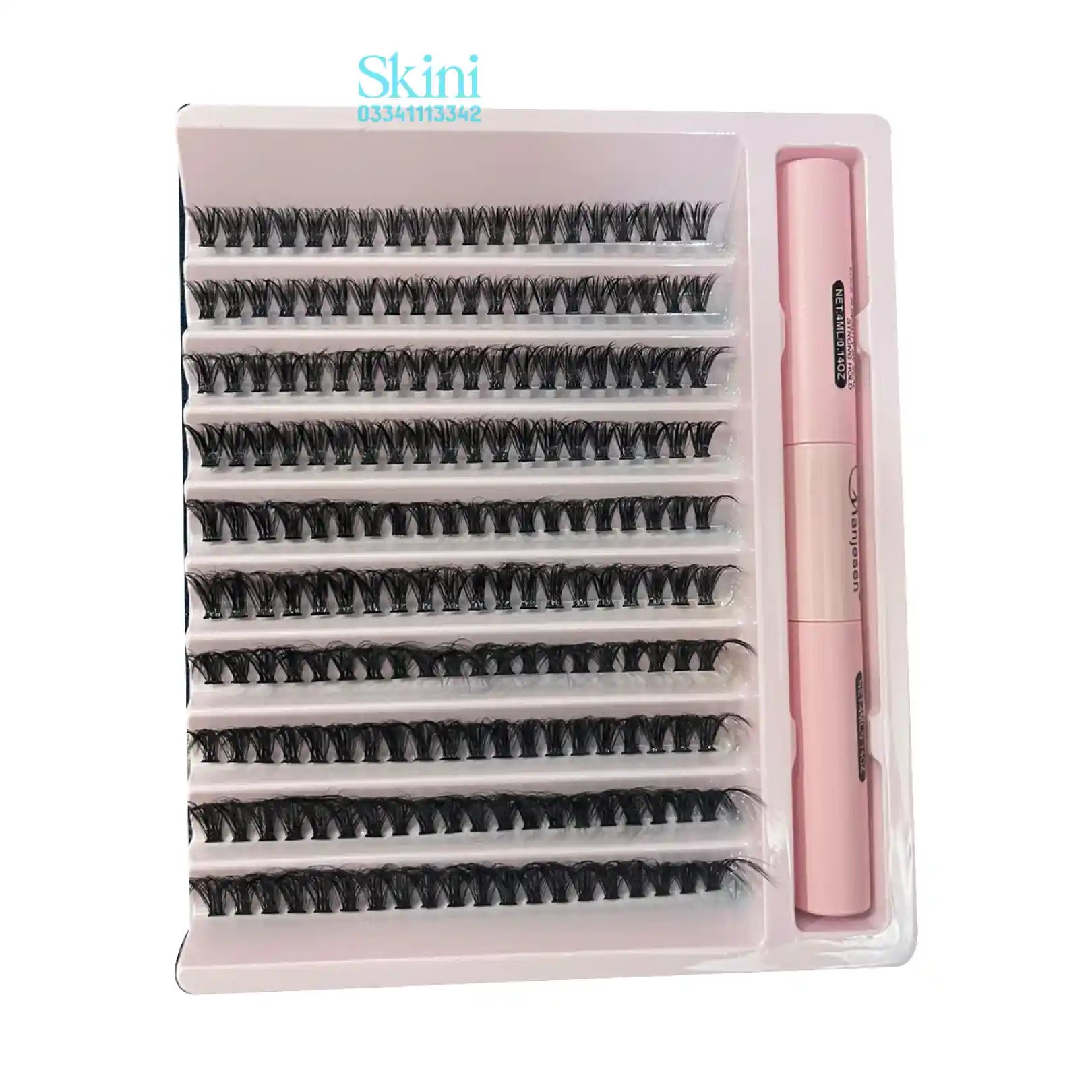 50D Mix Cluster Lashes with Glue