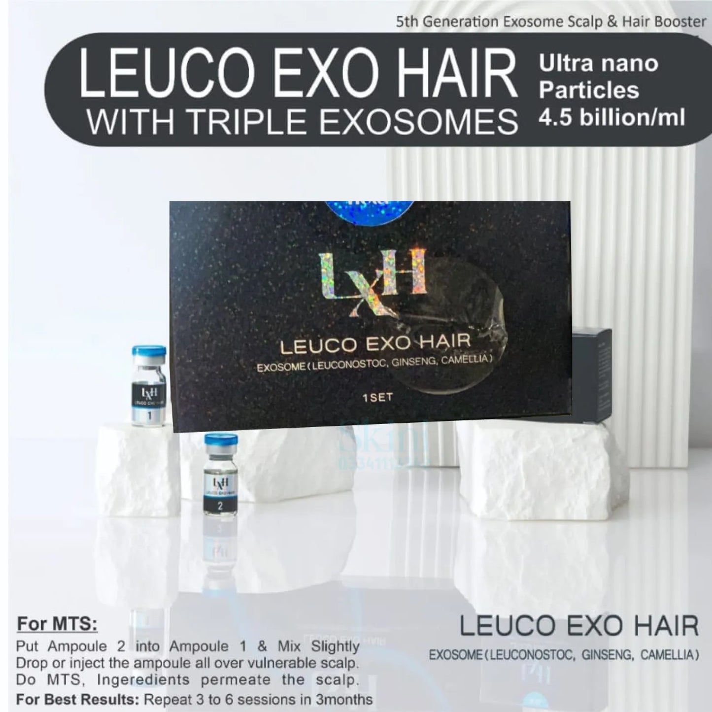 Leuco Exo Hair Korean Exosome 4.5 Billion