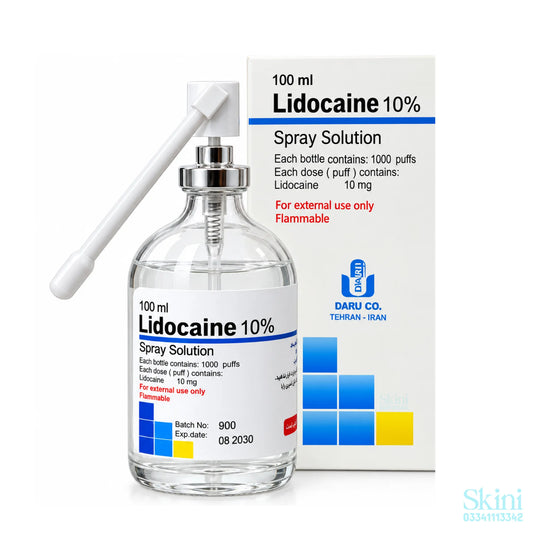 10% Lidocaine Numbing Spray Solution