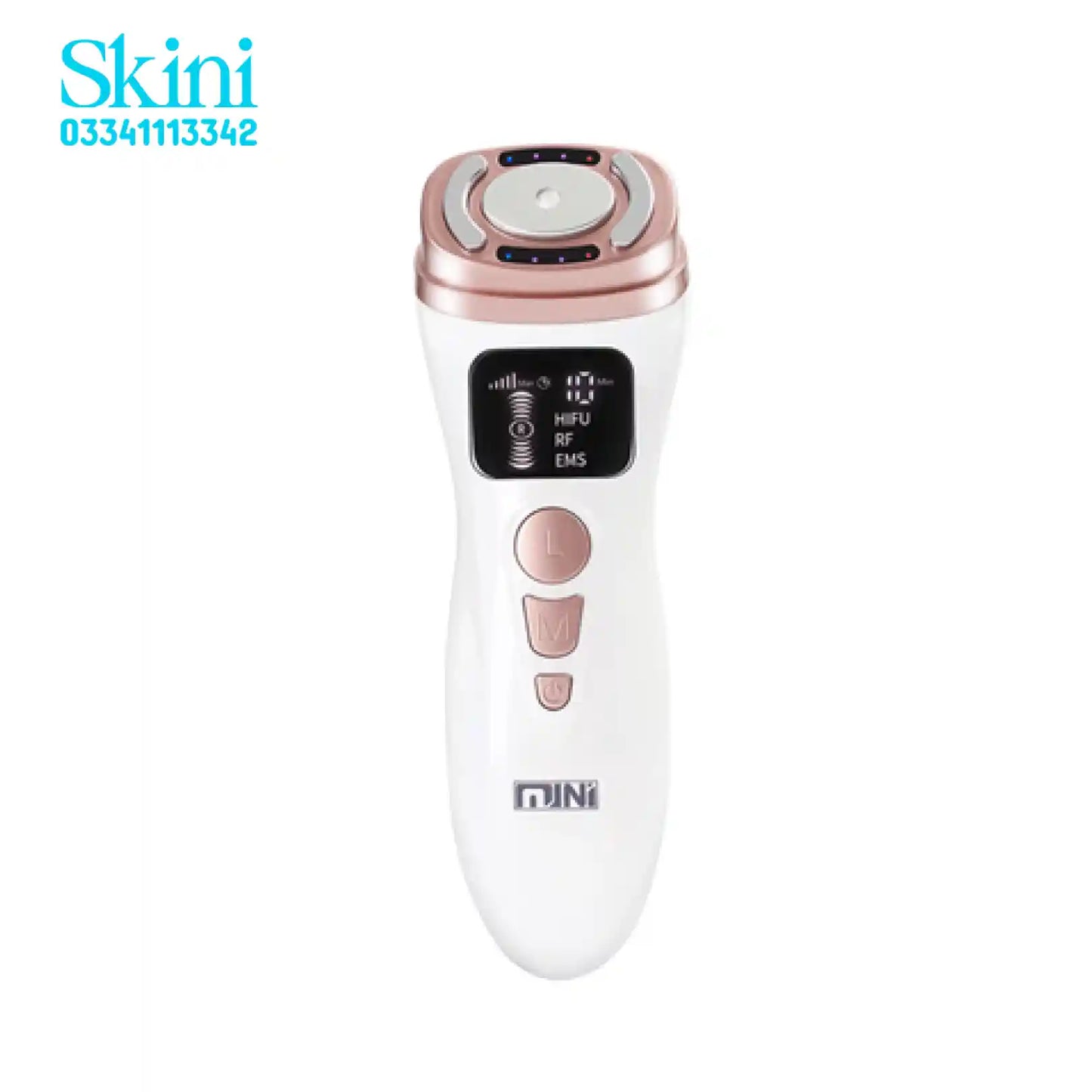 Portable Mini HIFU Machine with EMS, RF, and HIFU