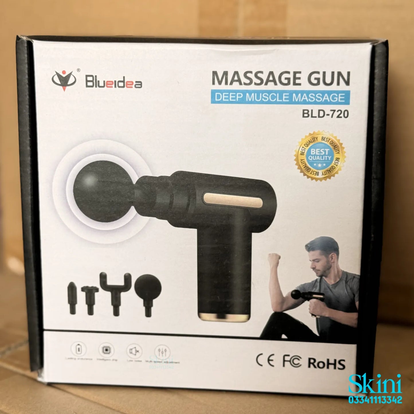 Mini Massage Gun BLD-720 – Deep Muscle Massage Machine in Pakistan