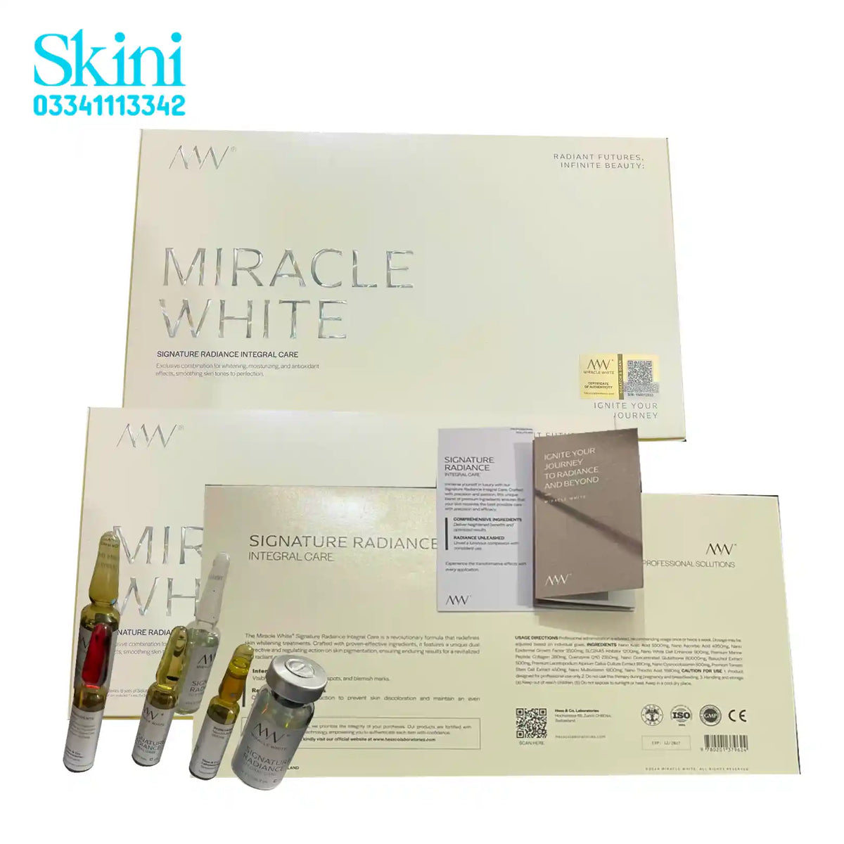 Dat Injection 80000 Miracle White 80,000Mg - Skin Whitening Injections Lahore – Skini