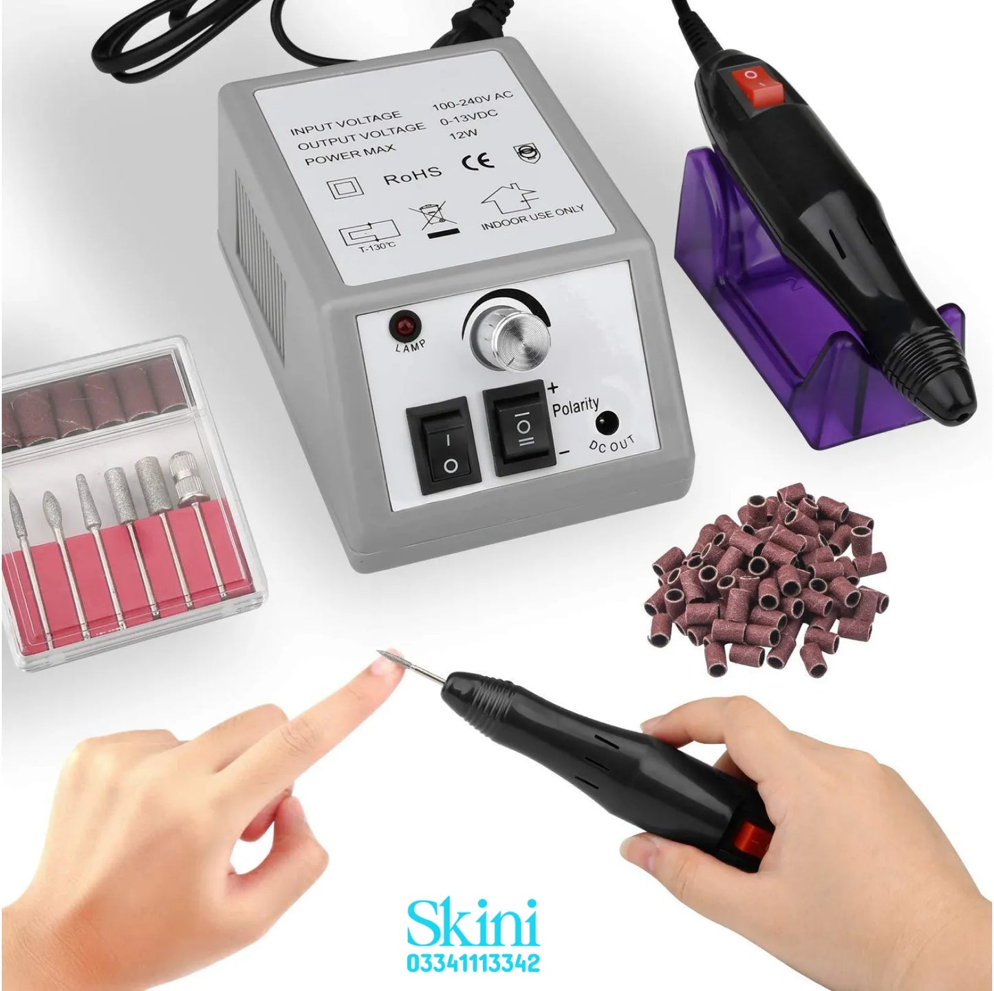 Mercedes 2000 Nail Drill machine Manicure and Pedicure Set