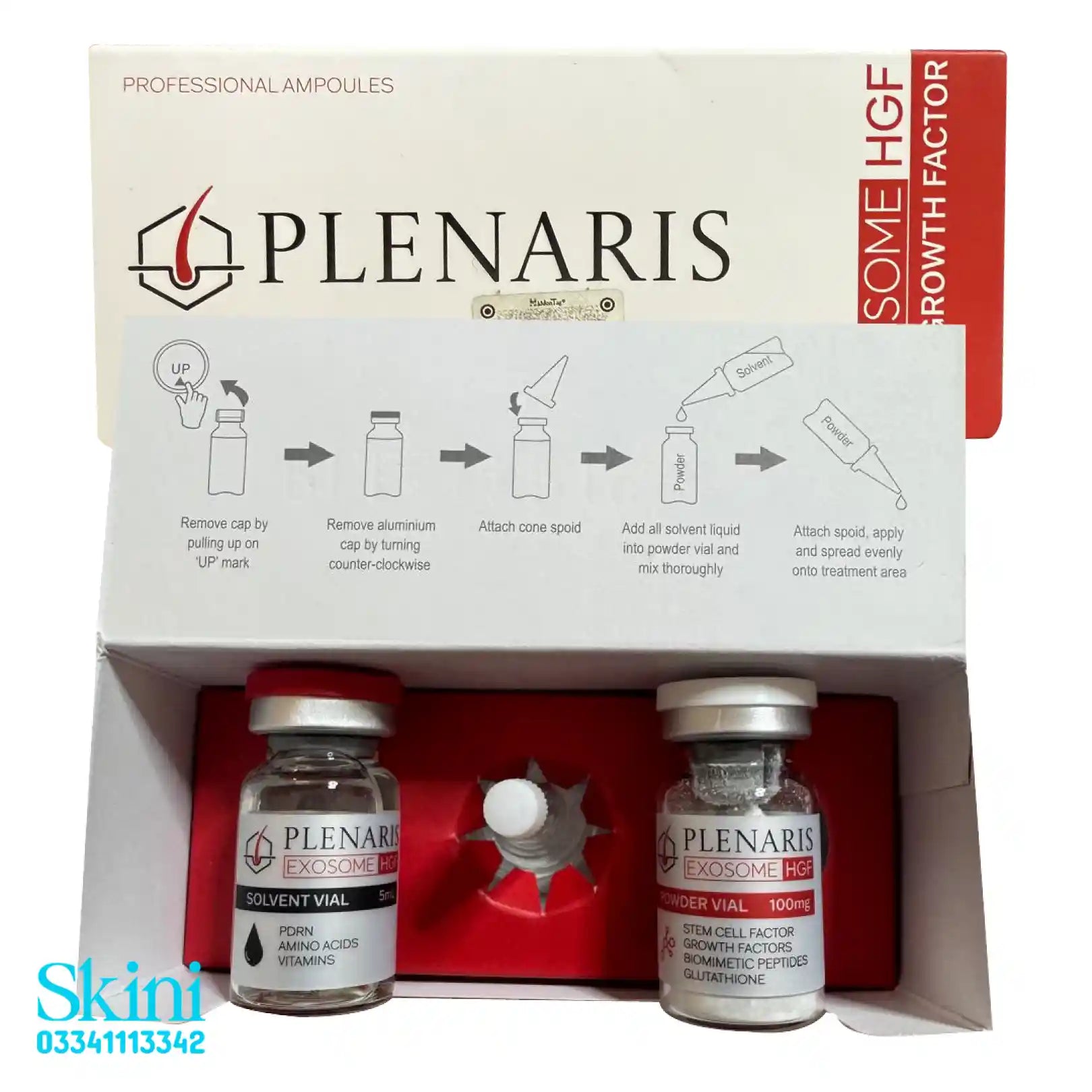 Plenaris Exosome HGF Hair Growth & Scalp Regeneration