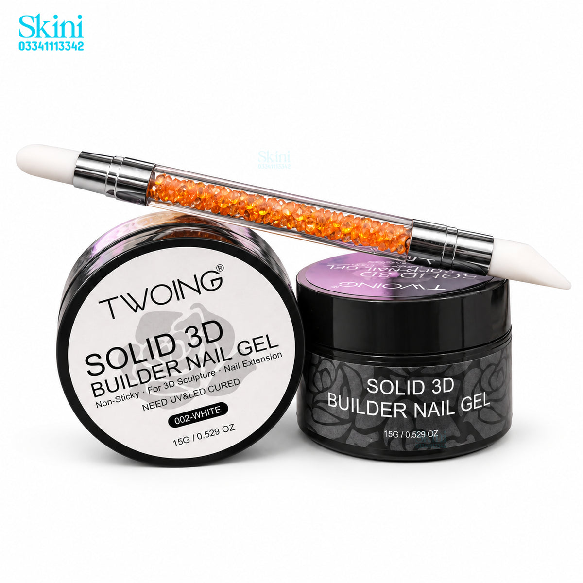 TWOING Solid 3D Builder Nail Gel – 15g