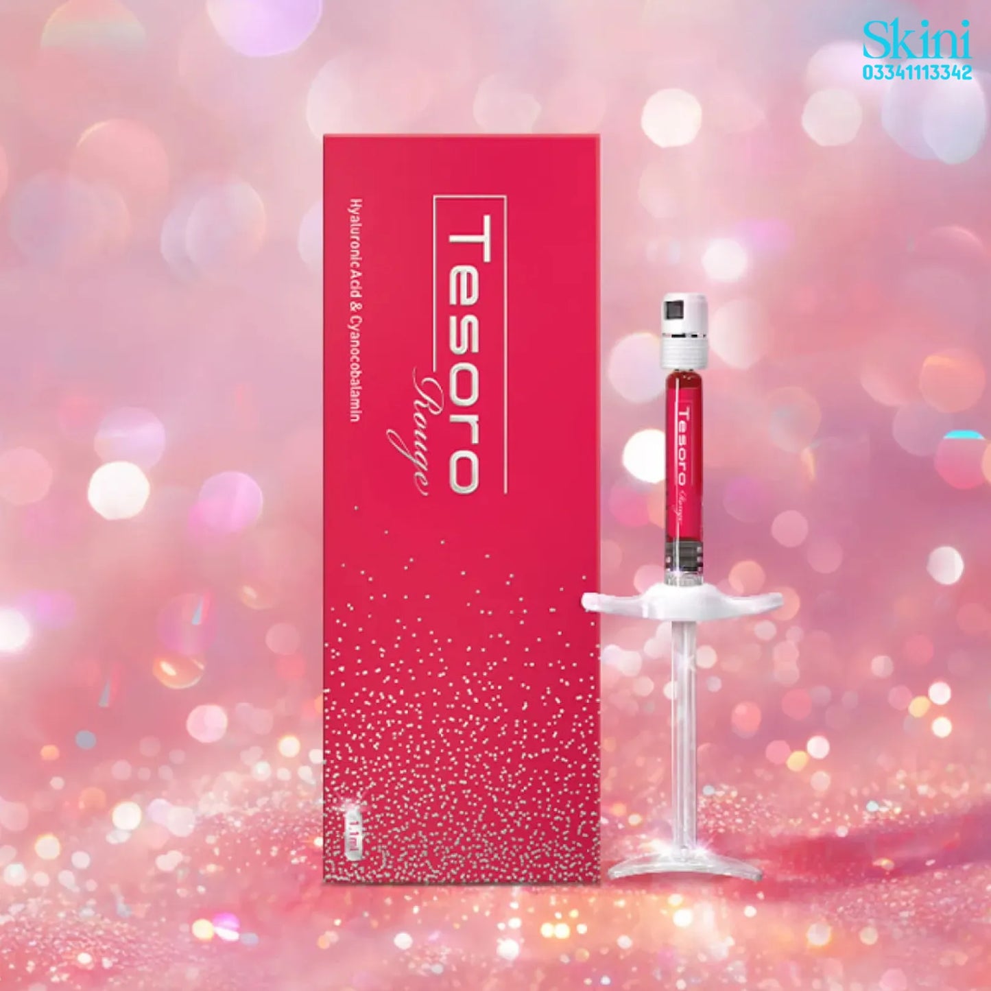 Tesoro Rouge Lip FIller - 1 × 1.1mL Pre-filled Syringe