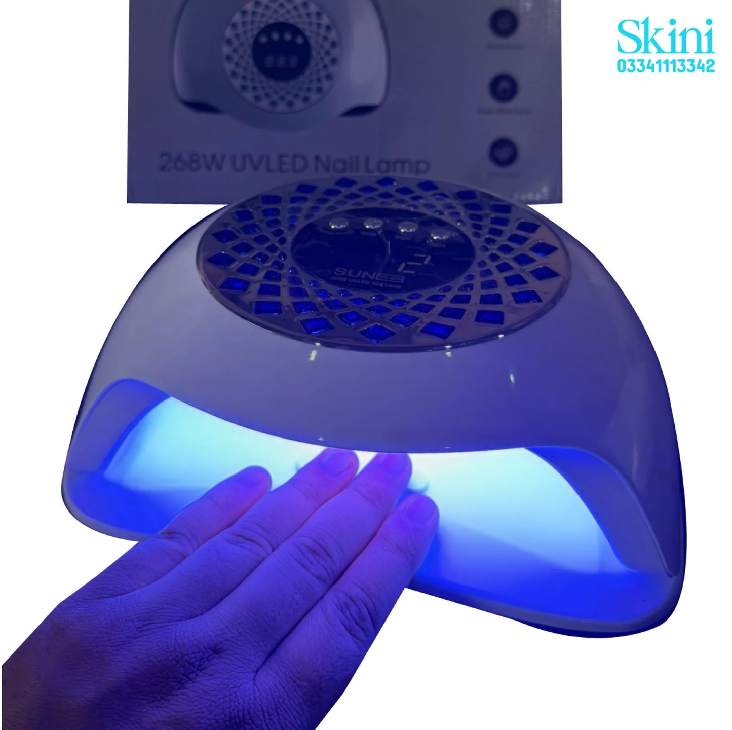 UV Nail Lamp SUN YC-57B 268W