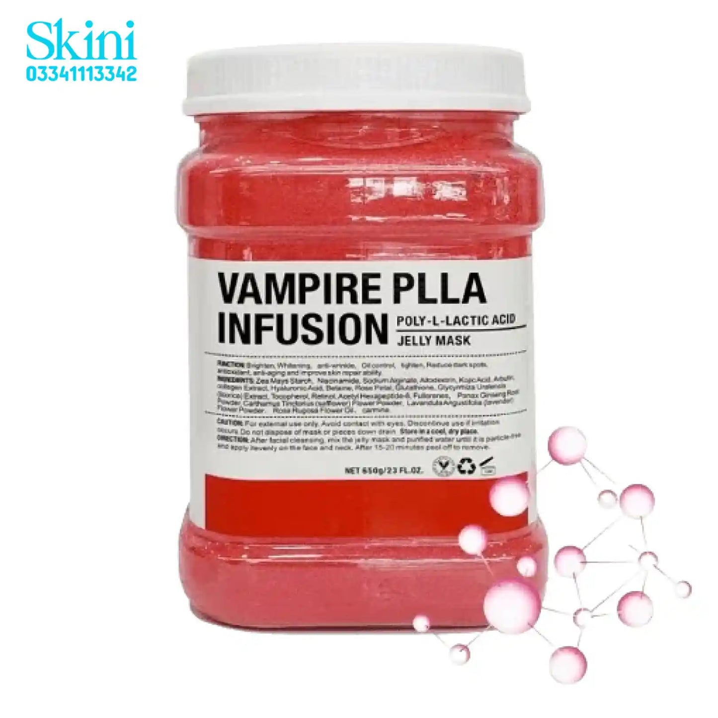 Jelly Mask Powder Jar 650g Vampire Plla Infusion